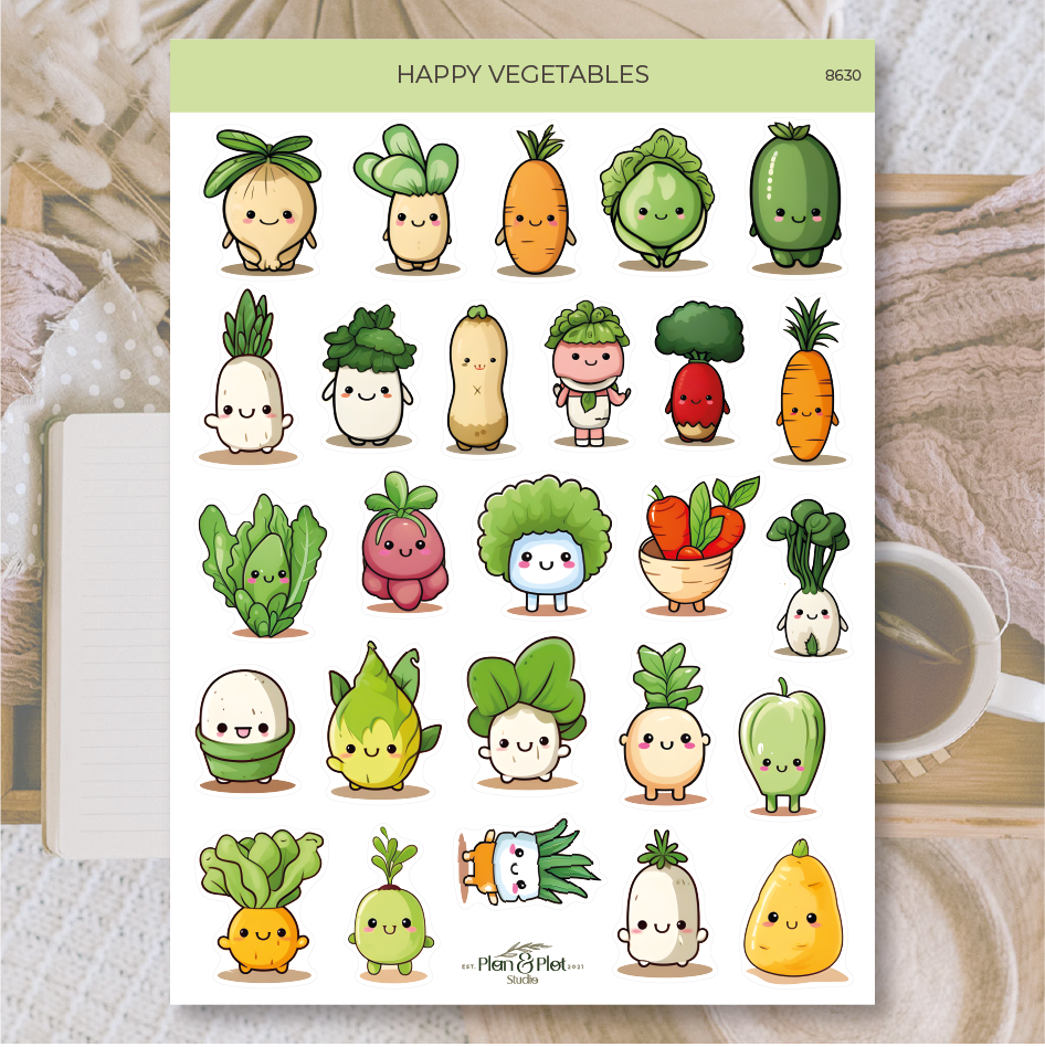 8630 Happy vegetables