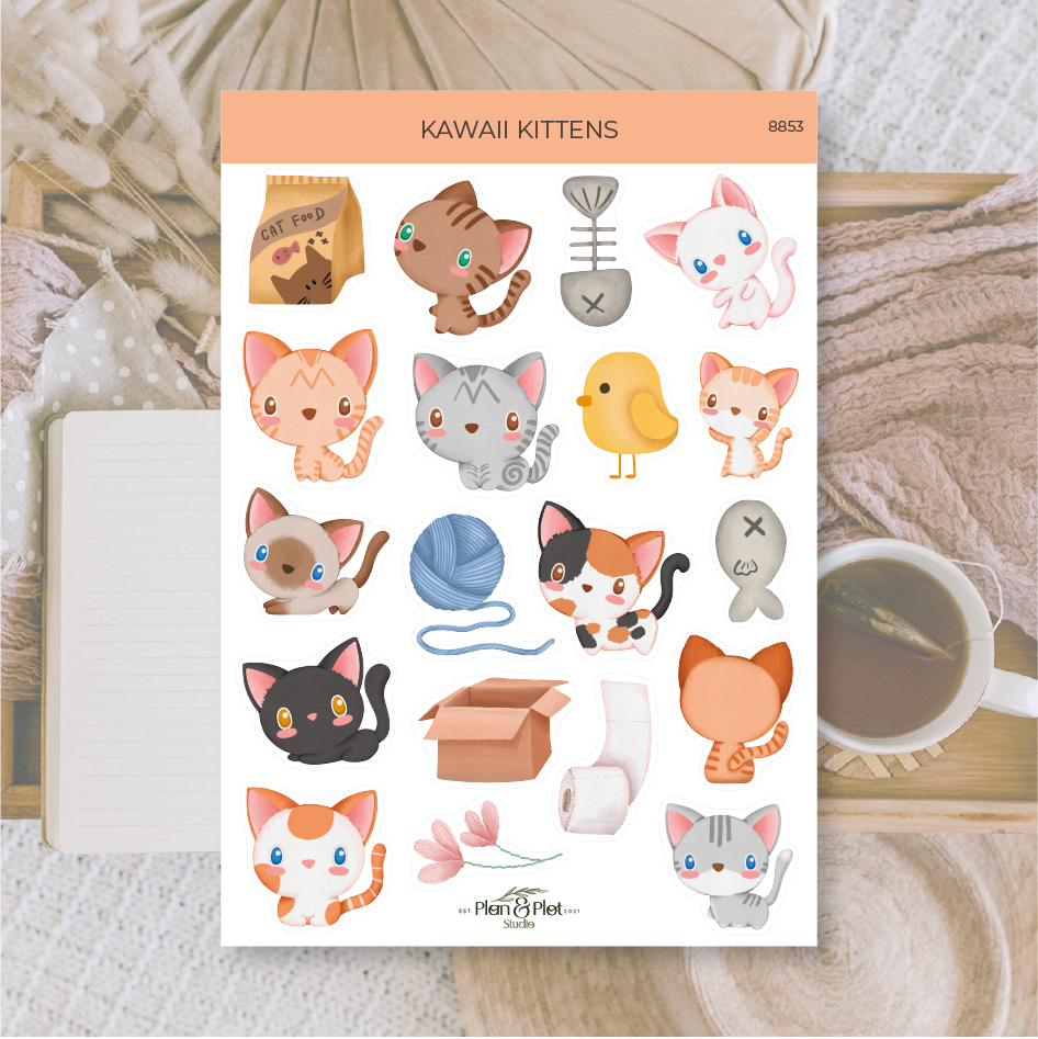 8853 kawaii kittens