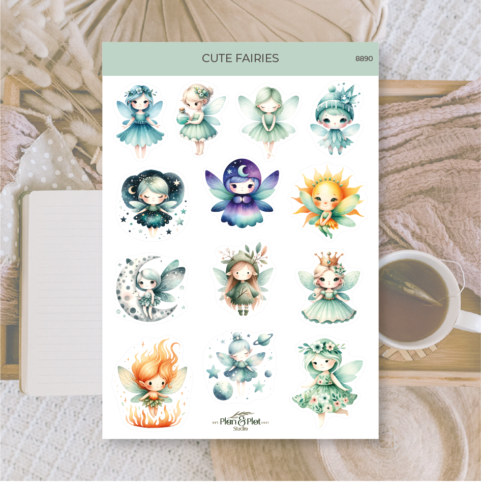 8890 Cute fairies