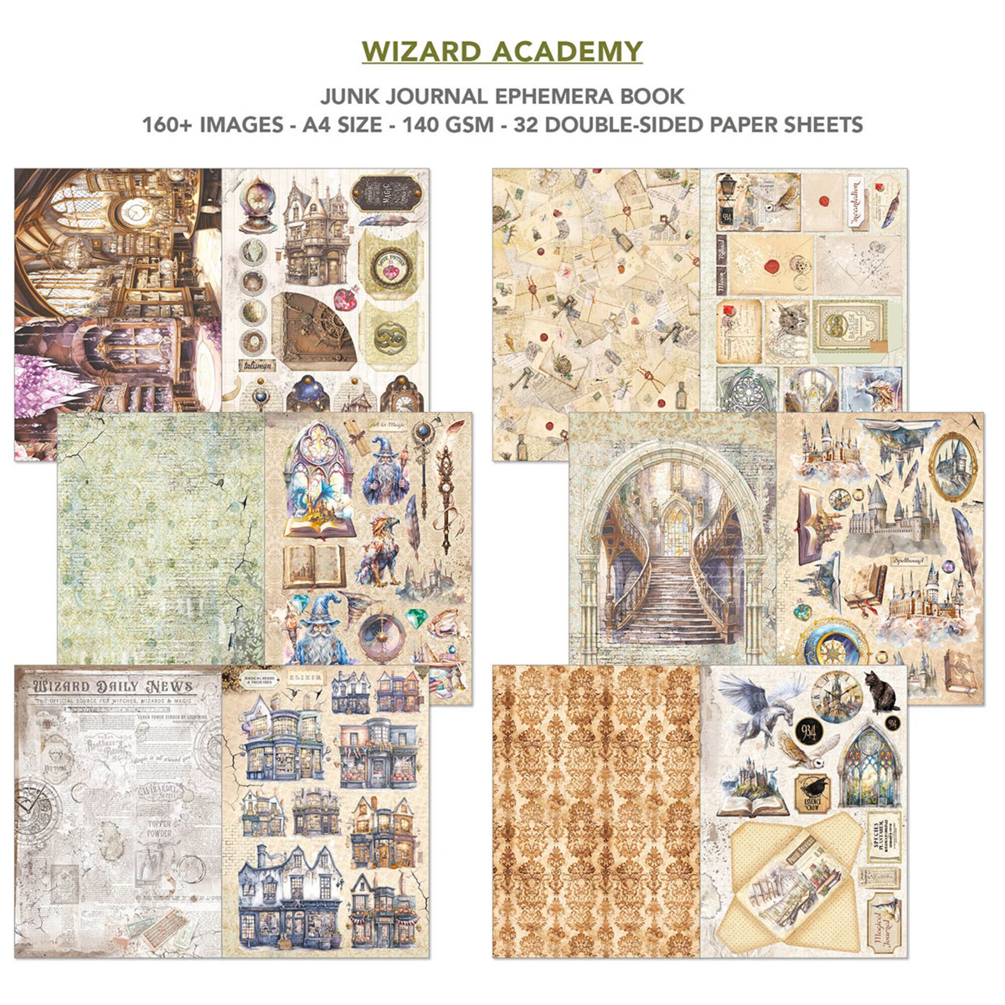 ciao-bella-wizard-academy-a4-junk-journal-ephemera-3