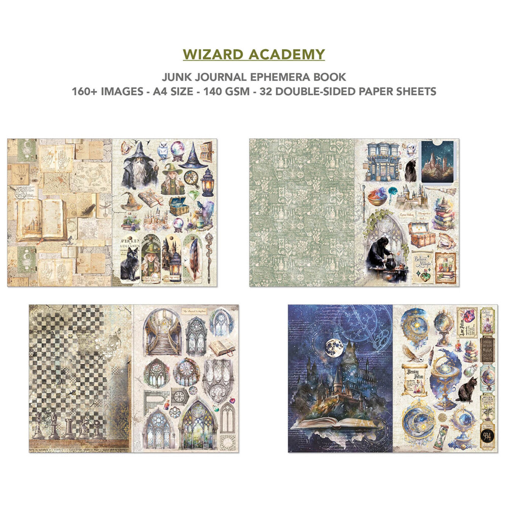 ciao-bella-wizard-academy-a4-junk-journal-ephemera-4