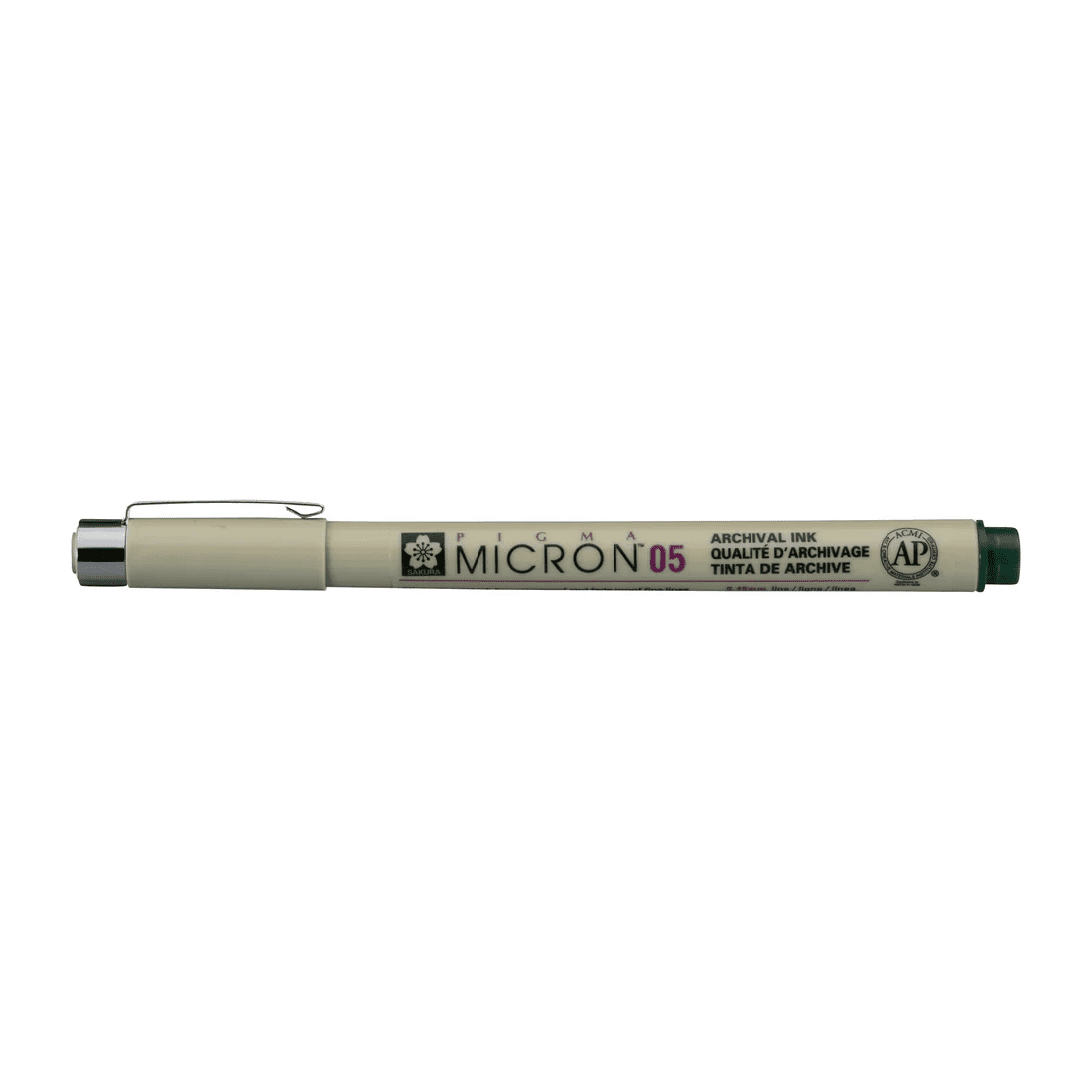 image Sakura Pigma Micron 05 fineliner i hunter green