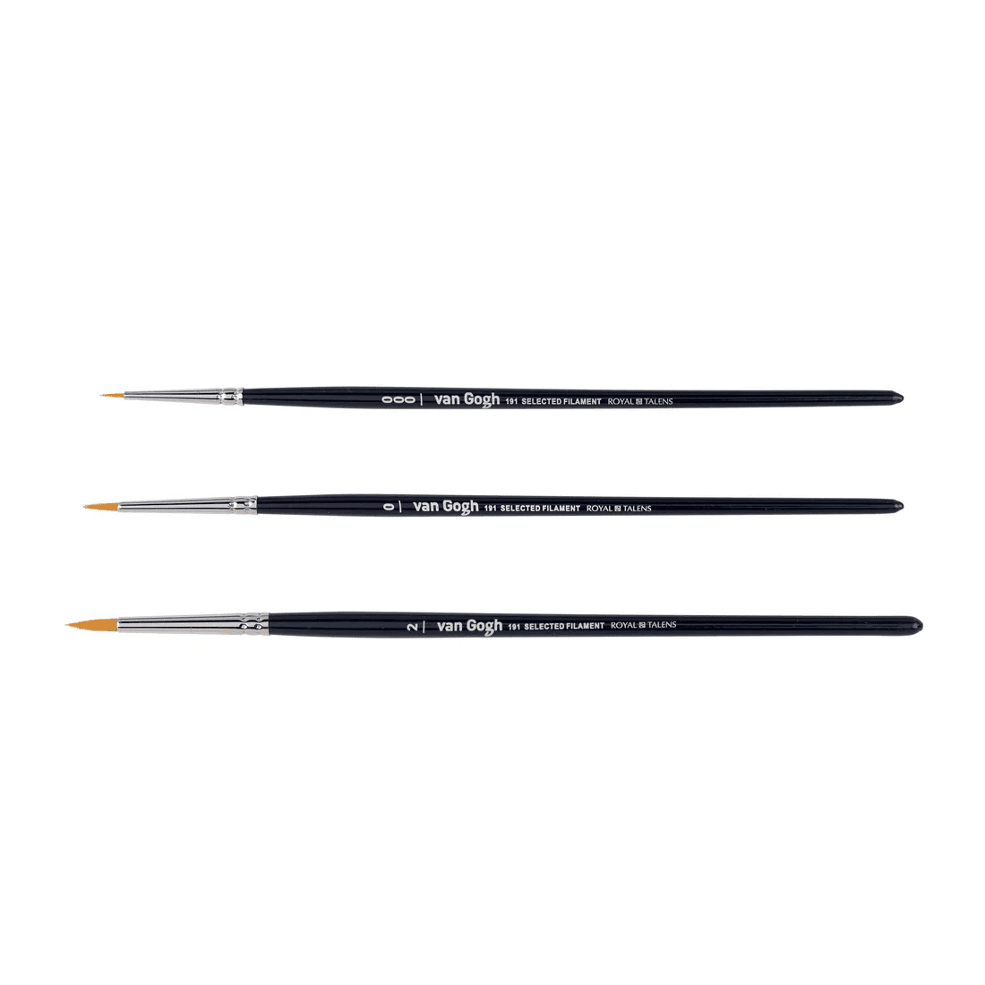 Image Watercolour brushes in various sizes