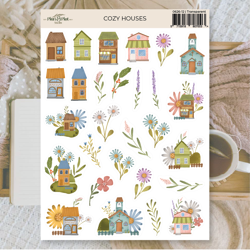 0626-12 TM Cozy houses - Yellofish