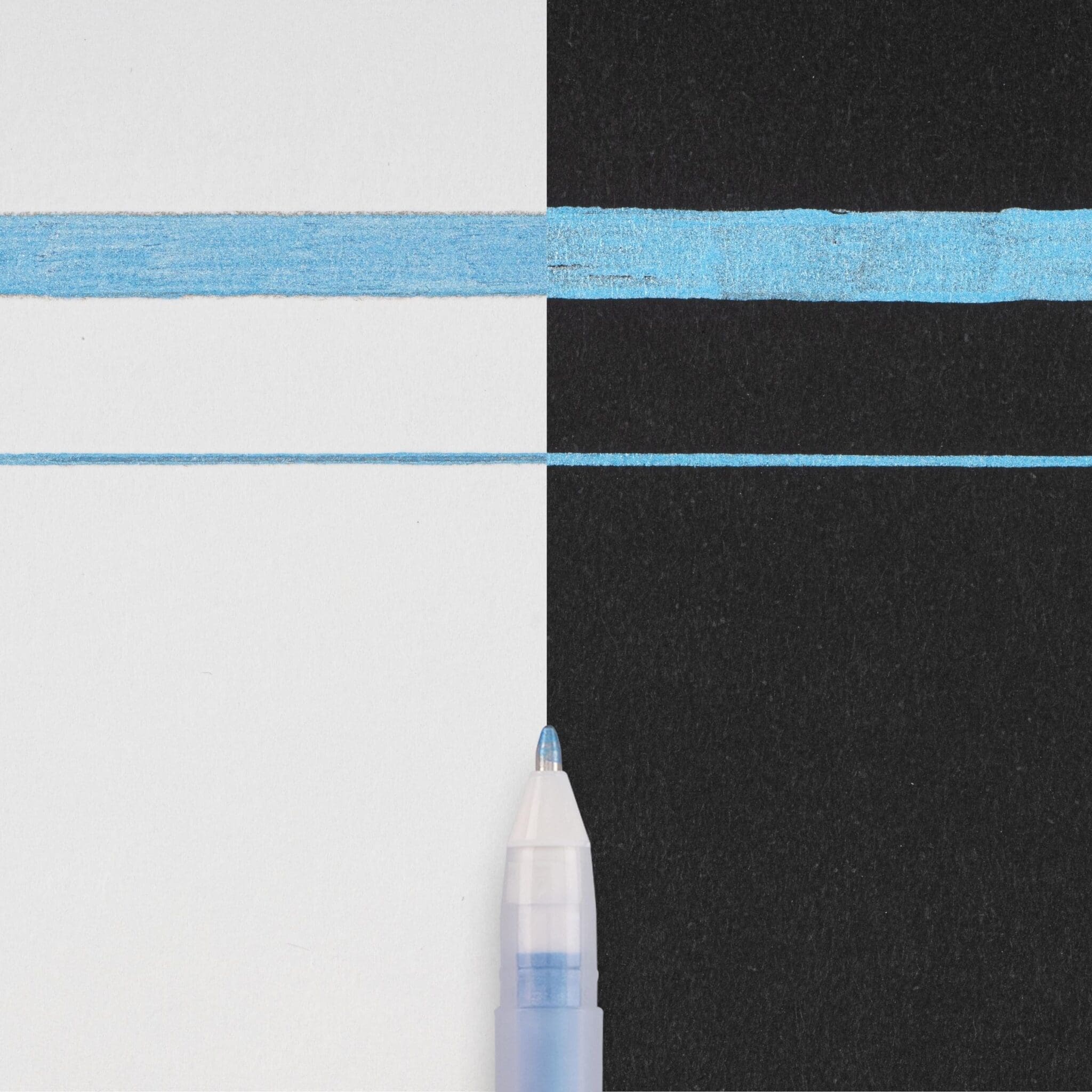 Sakura Gelly Roll Metallic Blue Gel Pen - 3