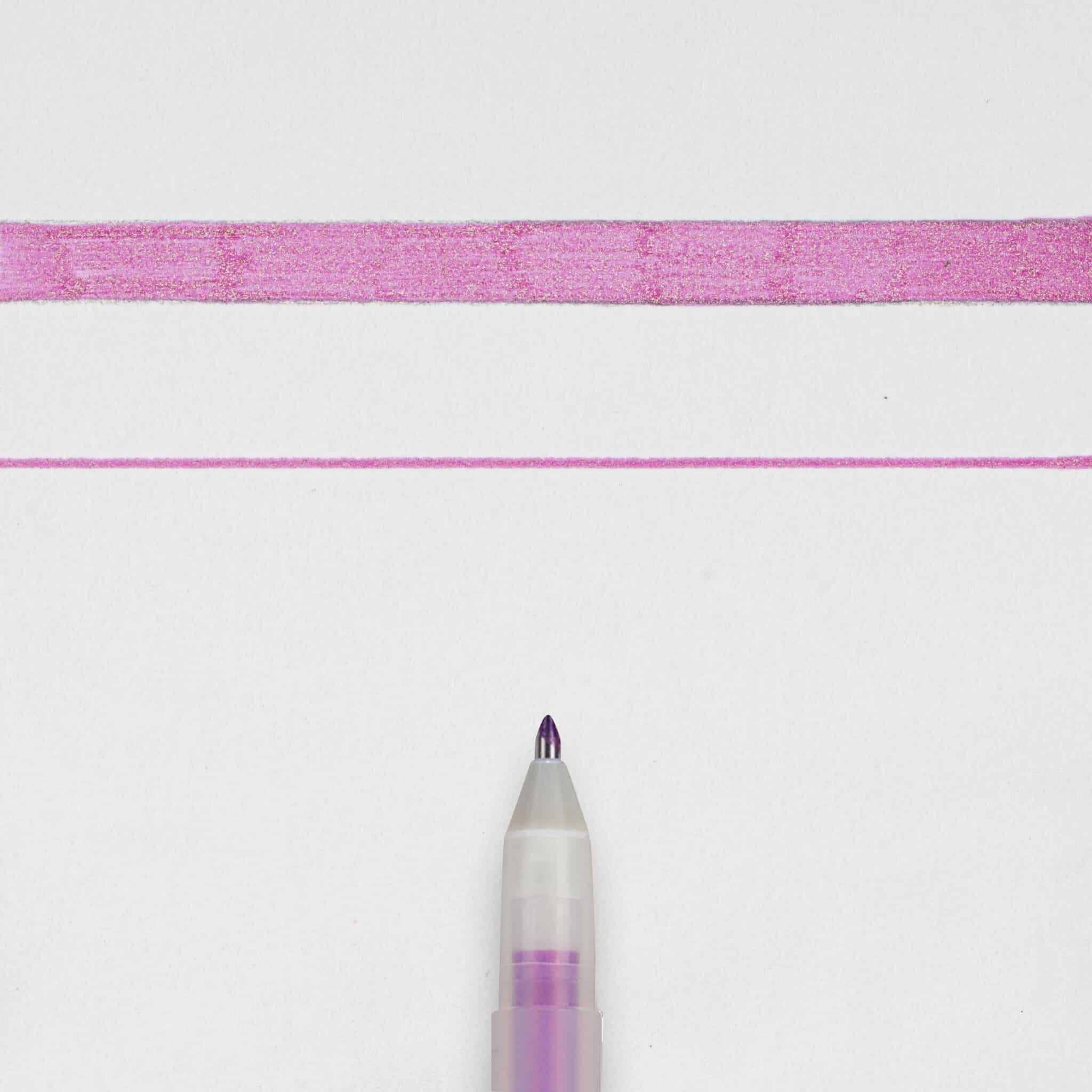 Sakura Gelly Roll Stardust Glitter Rose Red Gel Pen - 3