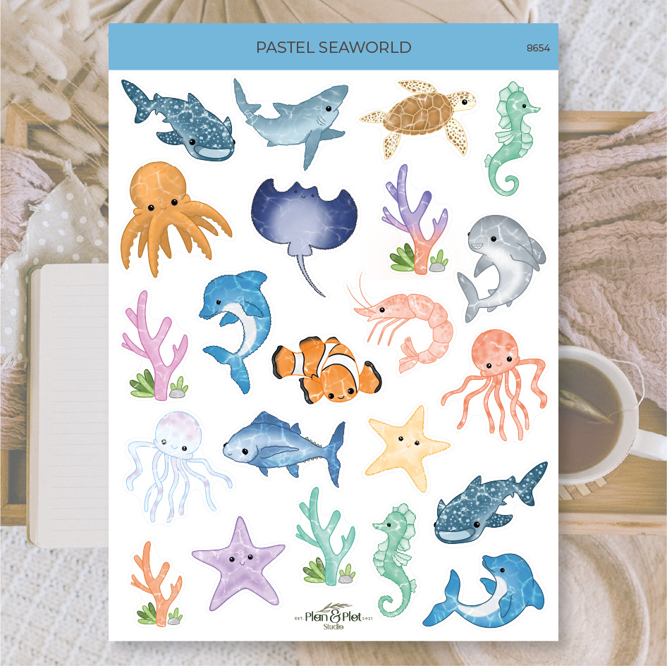 8654 - pastel seaworld