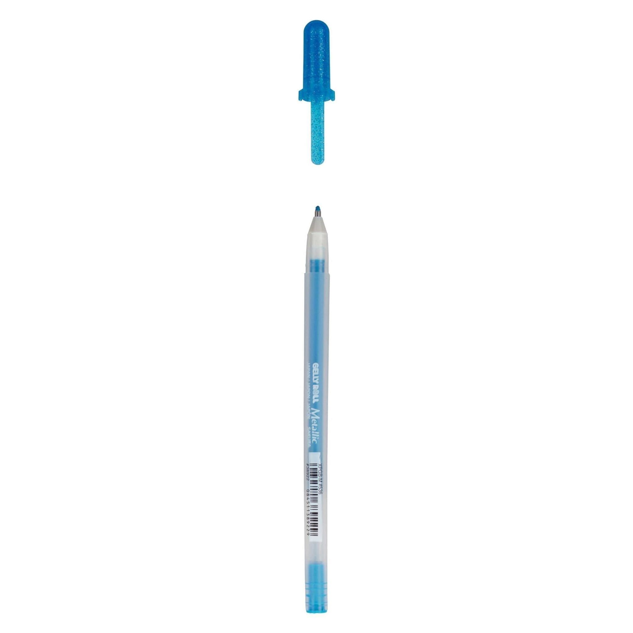 Sakura Gelly Roll Metallic Blue Gel Pen - 1