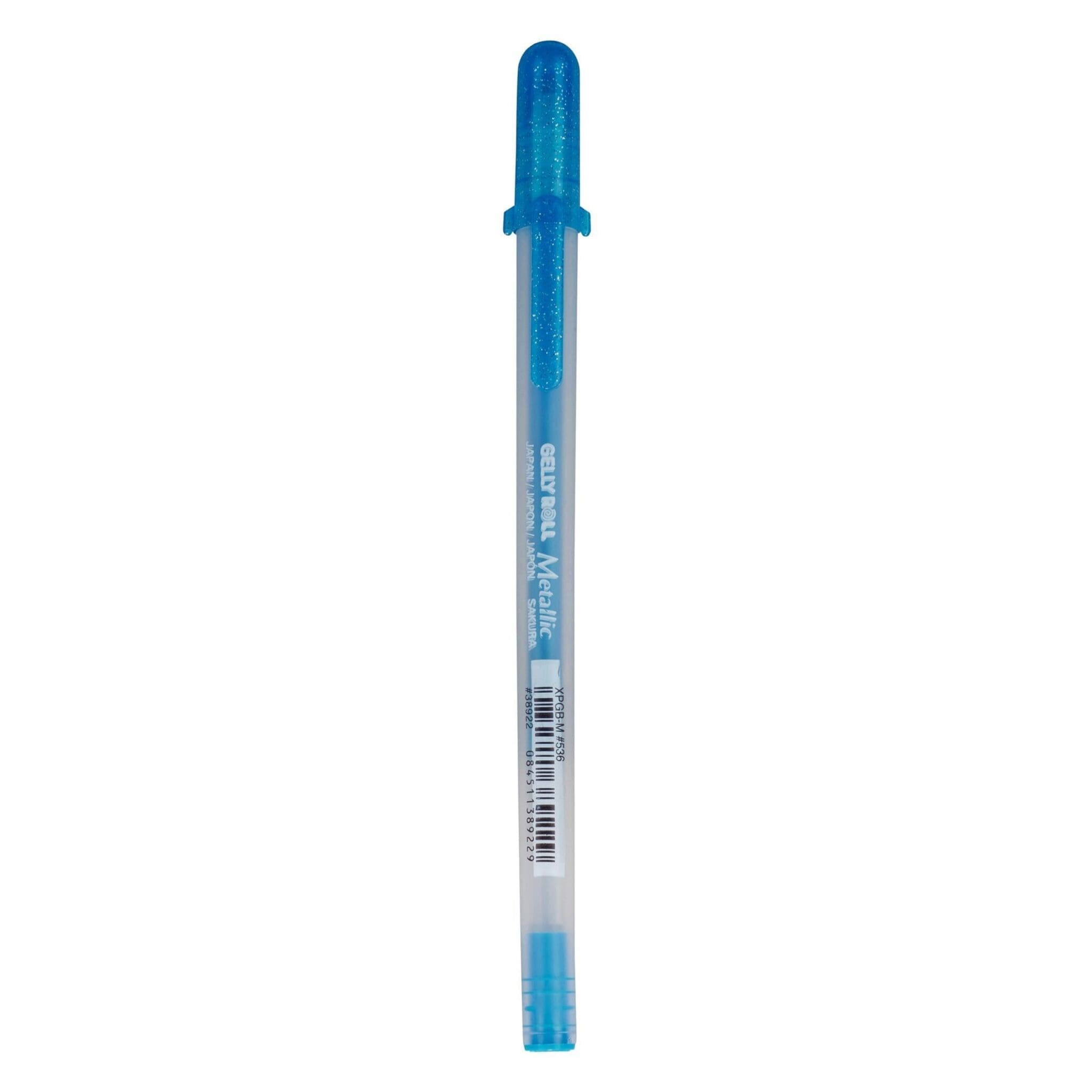 Sakura Gelly Roll Metallic Blue Gel Pen - 2