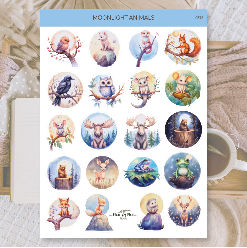 8376 - moonlight animals