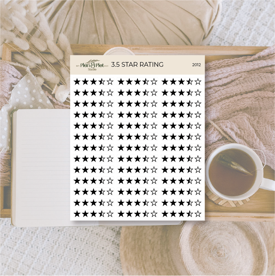 2012 3,5 star rating